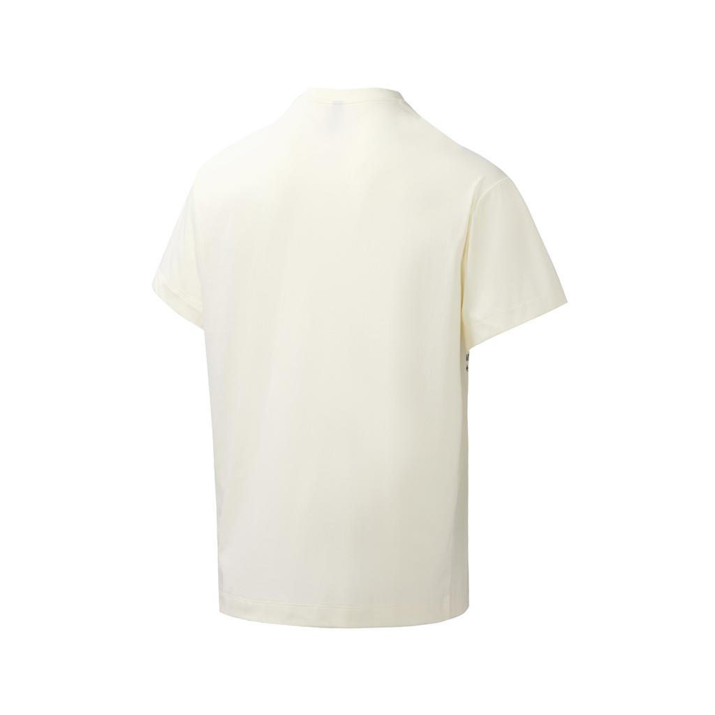 Adidas Cool And Breathable Knitted Short Sleeve T-Shirt Men Tops Off-White JJ0895