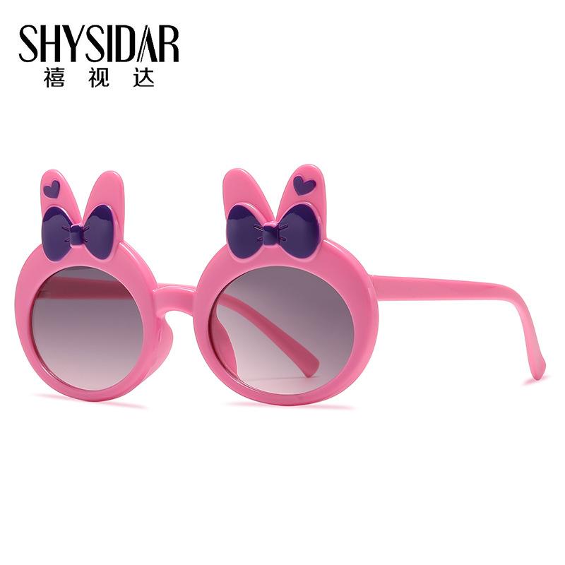 3081 Children'S Rabbit Ears Bow Sunglasses Baby Girl Cute Sunglasses Fashion Photo Glasses
