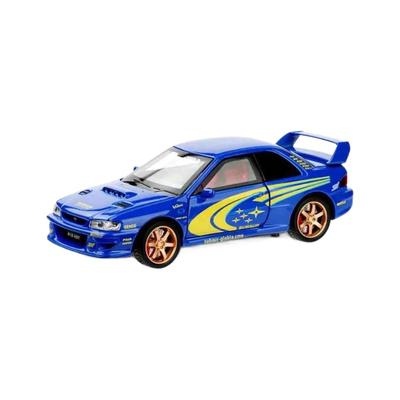 Subaru Impreza WRX STI Supercar im Maßstab 1:32, Diecast-Modell aus Metalllegierung, Klassiker für Sammler, Hobby-Geschenkidee zum Geburtstag für Freunde