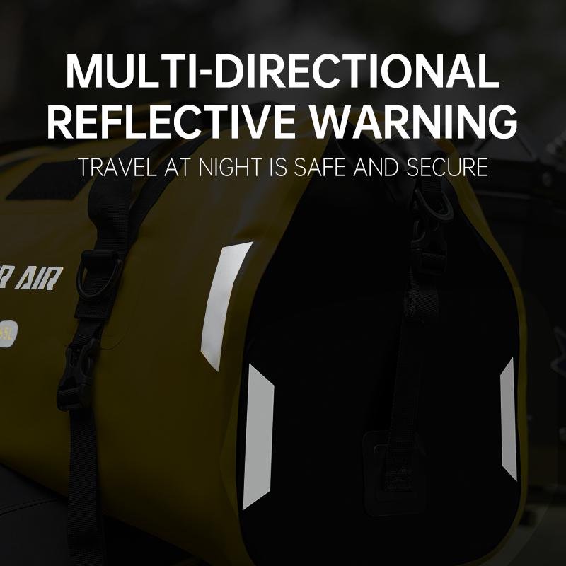 Motor Air 2025  Motorcycle Bag 45l/65l High-capacity Riding Rear Seat Pack Multifunctional Waterproof Outdoor Travel Gears