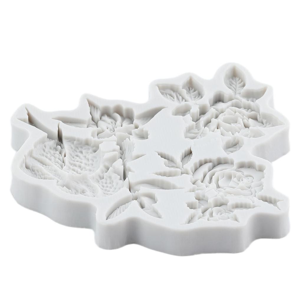 Magpie Silicone Mold Flower Twigs Fondant Molds Cake Decorating Tools Cupcake Topper Candy Resin Clay Chocolate Gumpaste Mold