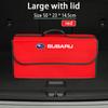 Car Trunk Storage Bag Felt Cloth Organizer Box Toolcase Auto Accessorie For Subaru STI XV Forester Outback Legacy Impreza Levorg X7