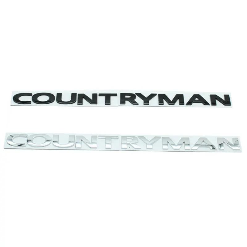 COUNTRYMAN Originální logo Písmeno Samolepka na auto pro Modifikační příslušenství Zadní zadní část karoserie Kovová Univerzální Standardní Nálepka