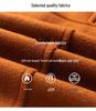 European Men's Wool Coat, Double Collar, Vertical Zipper.