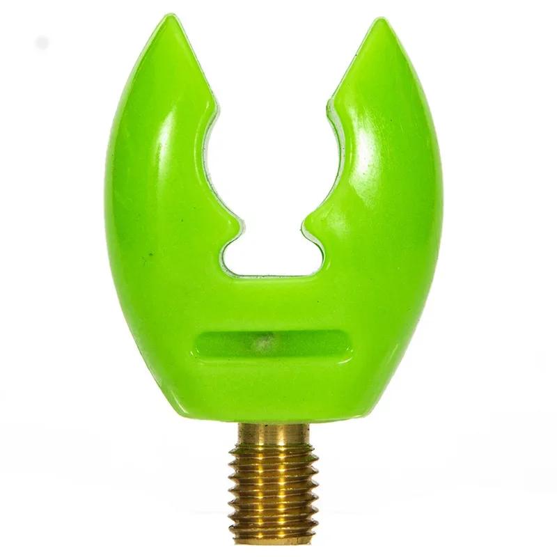 European Fishing Silicone Bracket Head Luya Luminous Fishing Rod Claw Pole Head Battery Pole Frame Gear Accessories Wholesale