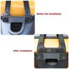 Iron Spare Tire 3rd Brake Light Extension Increase Bracket For Ford Bronco +