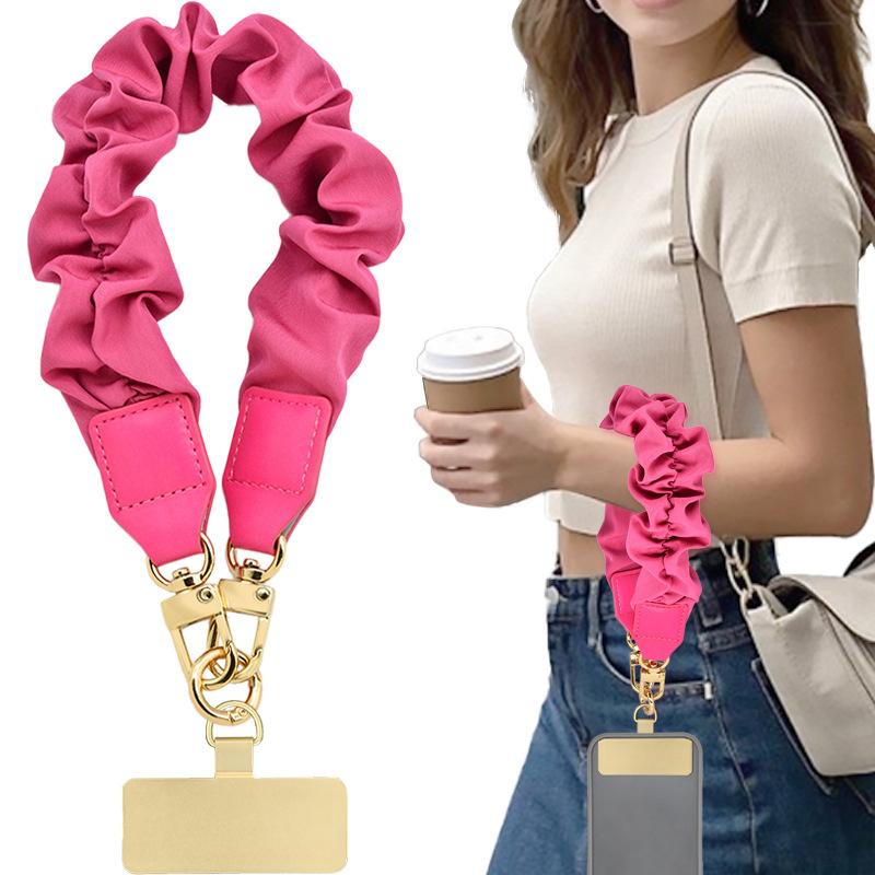1Pc Wrist Strap Casual Phone Chain Short Smartphone Elegant Women's Ins Style Phone Lanyard Anti-Lost Phone Holder