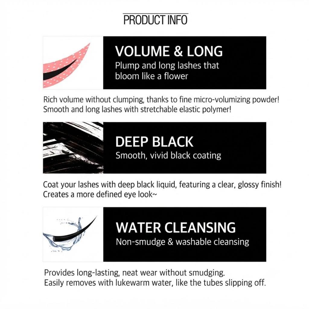 MISSHA Over Lengthening Mascara Bloom Lash Lengthening Mascara 10g
