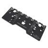 Shelf Pin Drilling Jig Aluminum Alloy Shelf Pin Drill Guide Hinge Hole Opener Locator for Cabinet