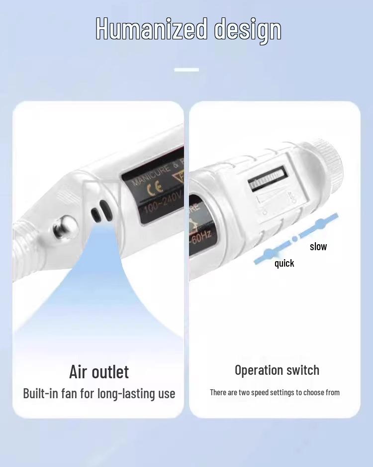 Electric Toenail Grinder & Polisher for Thick Nails