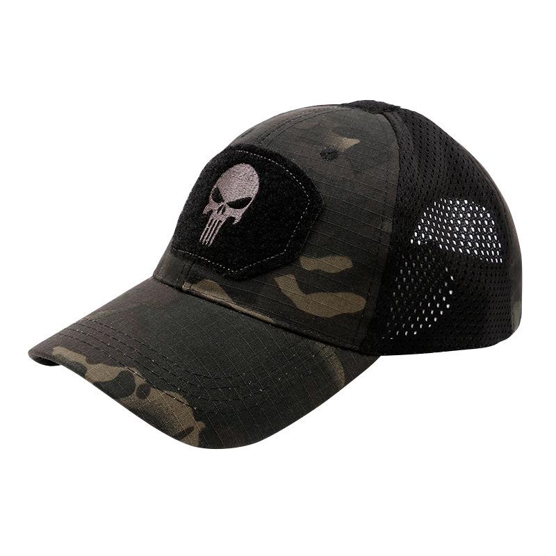 

Breathable Camouflage Tactical Baseball Cap - Duckbill Sun Hat for Mountain Climbing & Cycling One Size