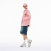 New MLB Denim Jacket Unisex Peach Pink 3ADRV0141-07PCS