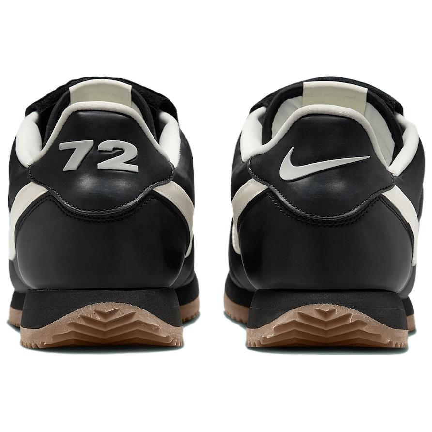 Nike Cortez Leather SE 'Tiempo Pack - Black' (Unisex) Black / White / Gum Brown Casual Shoes IM4843 010