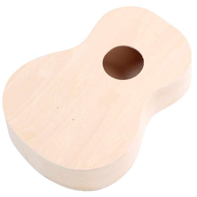 21" DIY Wooden Ukulele Craft Kit - Paint Your Own Small Guitar Toy Gift
