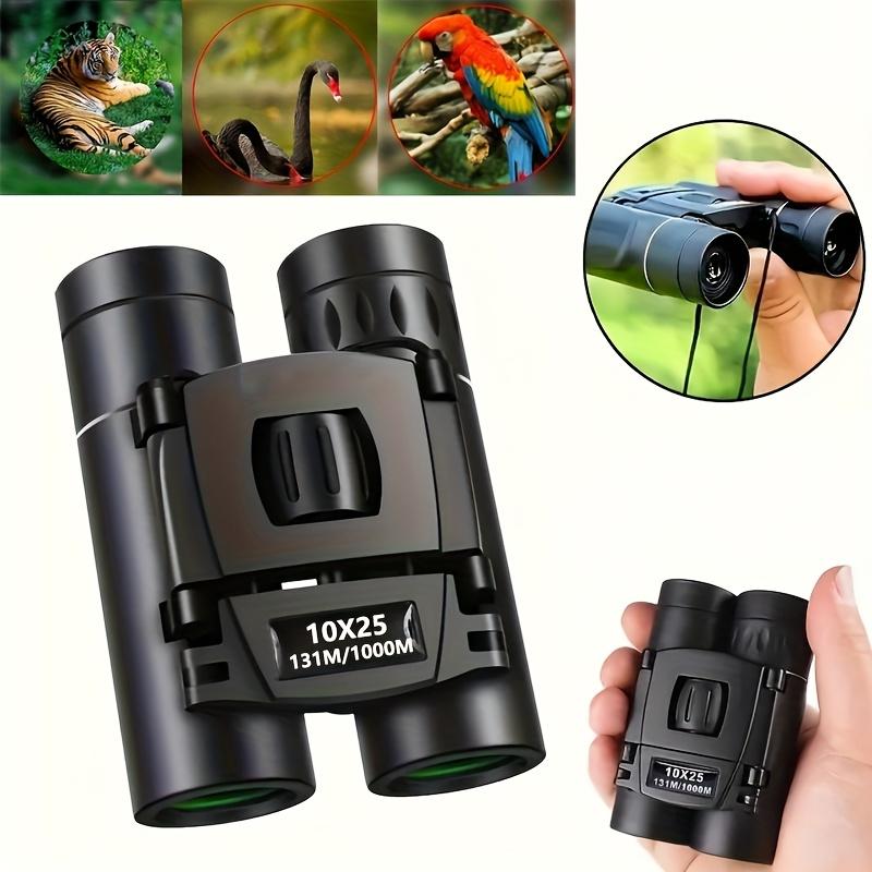 

10x25 High Magnification High-definition Portable Folding Monocular Telescope - Suitable for Bird Watching, Hiking Outdoor Adventure чорний