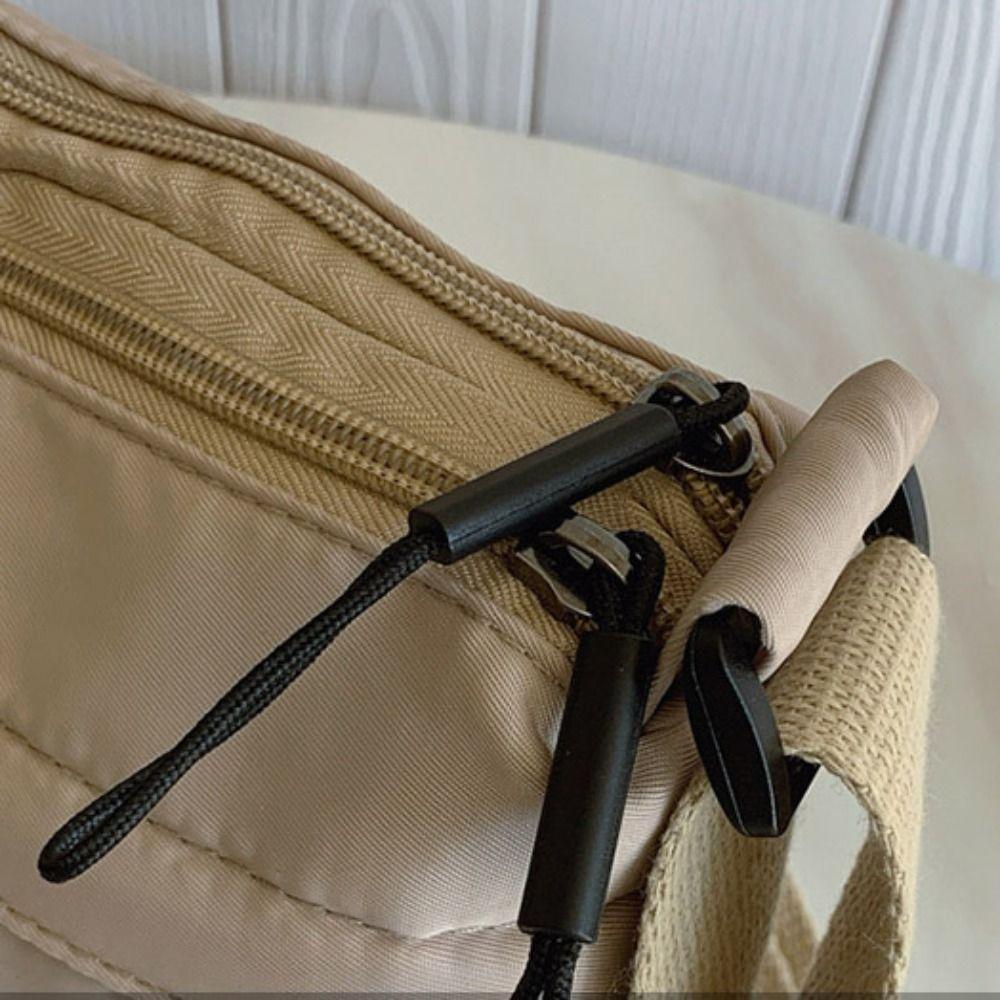 Korean Style Nylon Crossbody Bag Causal Sports Shoulder Bag Fashion Square Message Bag  Travel