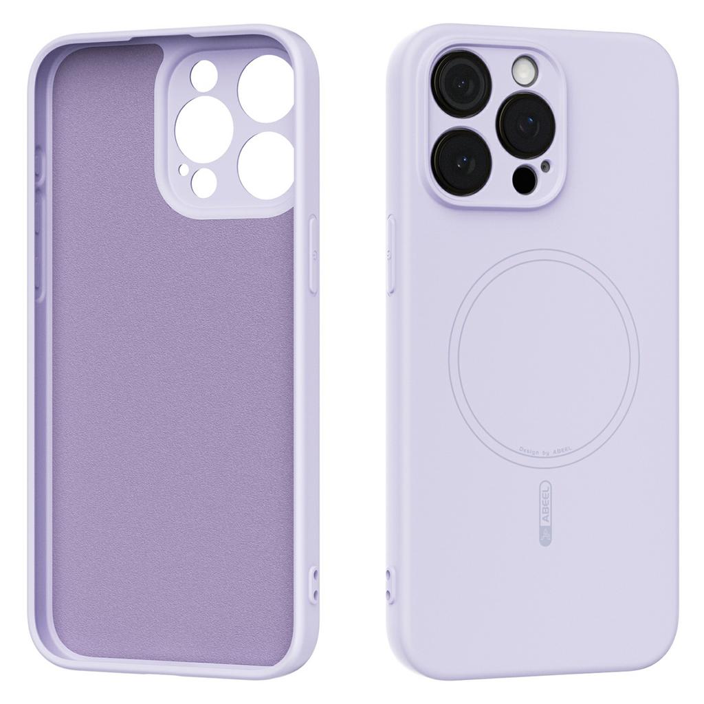 ABEEL For iPhone 14 Pro Case Compatible with MagSafe Skin Touch Liquid Silicone Phone Back Cover