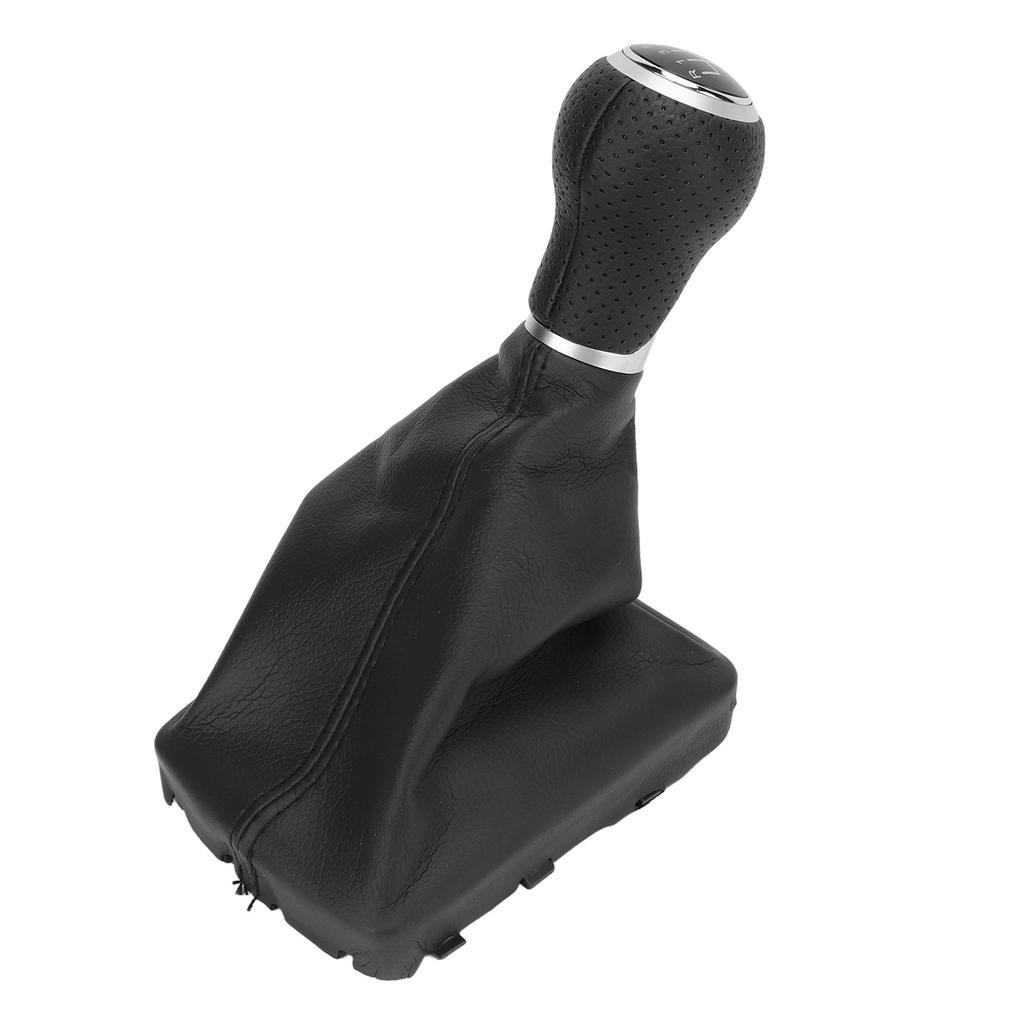 Car Speed 6 Gear Shift Knob White Lettering Ergonomic Replacement For A6 C6 20042011 Lhd Silver