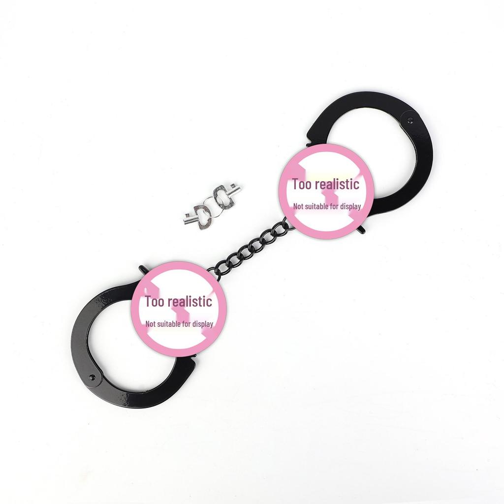 Enhanced Metal Handcuffs with Keys for Women - Sensual Toys for Couples