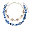 Beaded Necklace Irregular Gravel Necklace Multi-layer Stacked Wind Ocean Shell Starfish Collar
