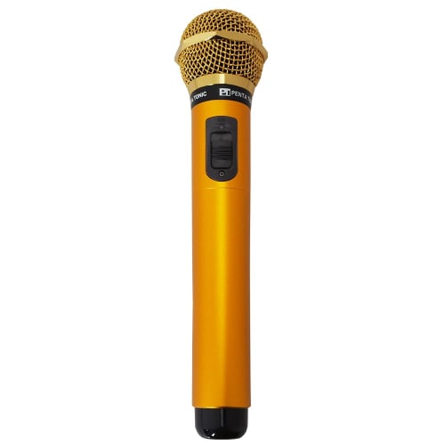 

Karaoke MyMic GTM-150 Wireless Microphone (Gold)