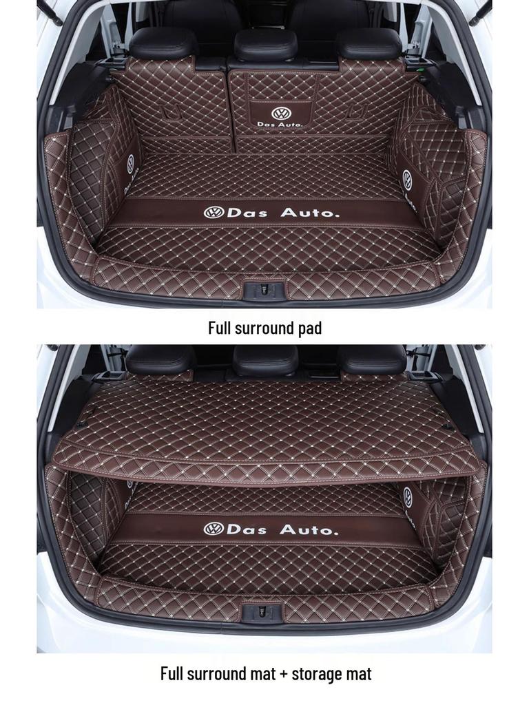 Volkswagen Golf Trunk Mat: Full Coverage for Gen 6, 7, 7.5, and 8 R-Line/Pro, and Golf Variant Models.