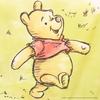 MORIPiLO Disney Lace Curtains Winnie the Pooh Connectable Art 100cm x 133cm Washable Cute Disney Character Goods Yellow Makura no Morishita - (Picture