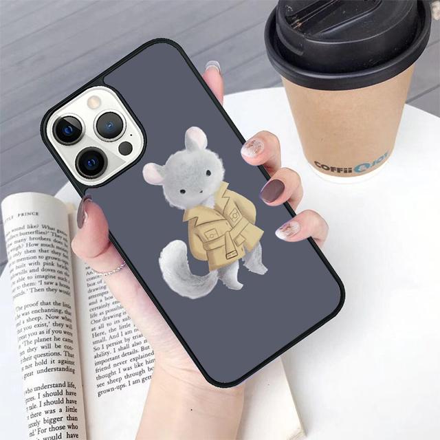 Cute Cartoon Chinchilla Phone Case Cover For iPhone 17 Air 16 15 14 Plus For Apple 16 11 12 13 Pro Max Coque