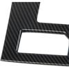 Carbon Fiber Central Control Gear Shift Panel Cover Trim Accessories for Toyota Tundra 2022-2026 Sequoia 2023-2026 4WD
