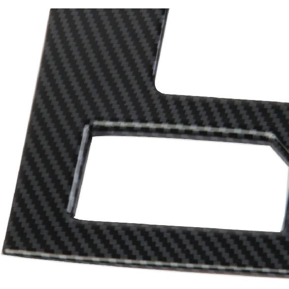 Carbon Fiber Central Control Gear Shift Panel Cover Trim Accessories for Toyota Tundra 2022-2026 Sequoia 2023-2026 4WD