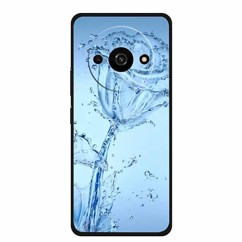 For Xiaomi Poco C61 Case Cool Animal Soft Silicone TPU Phone Case Back Cover for PocoC61 Shockproof Lovely Cat Protective Cover