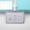 Șnur cu Cataramă Integrată Suport pentru Insigne Card de Identitate Insignă Asistentă Șnur Clip din Aliaj de Aluminiu