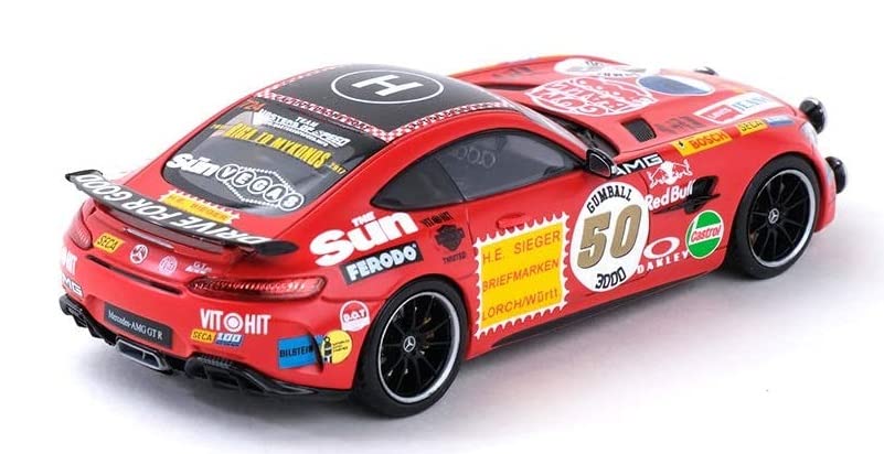 Almost Real GT R 2017 Red Sau With Driving Lamp Scale Complete Diecast Car 420715 Mercedes-AMG - - - 1/43