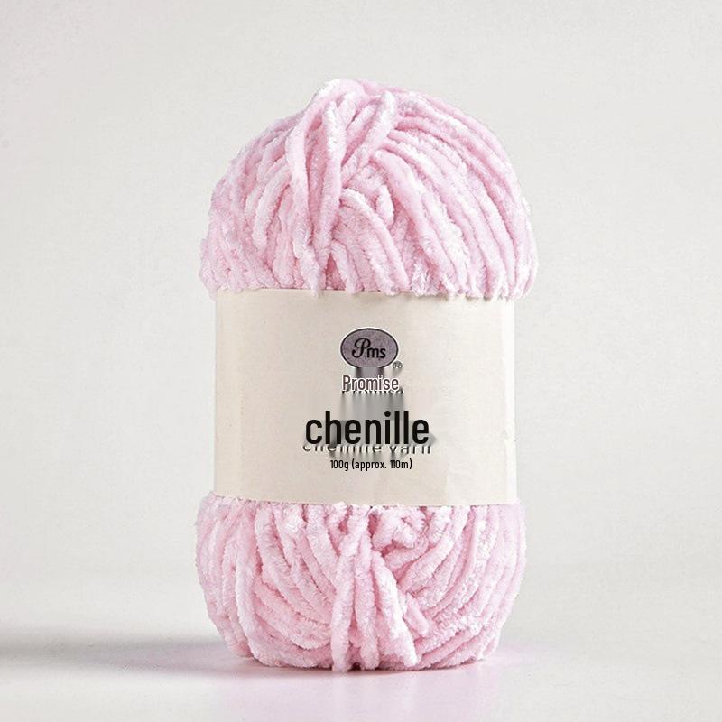 Chenille Golden Velvet Yarn for DIY Scarf, Teddy Bear, Snowdrop Crochet, Slippers
