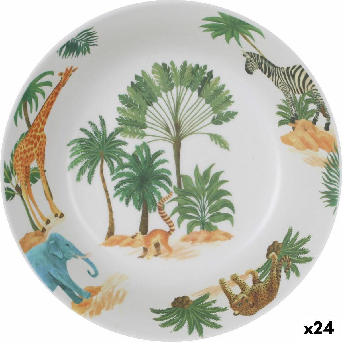 

Assiette Creuse La Mediterránea Sauvage Mélamine 20 X 20 X 5 Cm (24 Unités) TU прозрачный