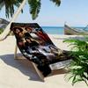 Michael Jackson Thriller Dance Poster Beach Towel Beach Towel For Vacation Photos Portable For Travel Seaside Quickdrying Swim Towel