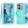 Case for 600 Lite 5G - Leather/PU, Green, With Card Holder