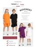 LVLV American Brand Trendy 275g Pure Cotton Loose T-shirt and Sports Shorts Set for Men, Women, and Kids.