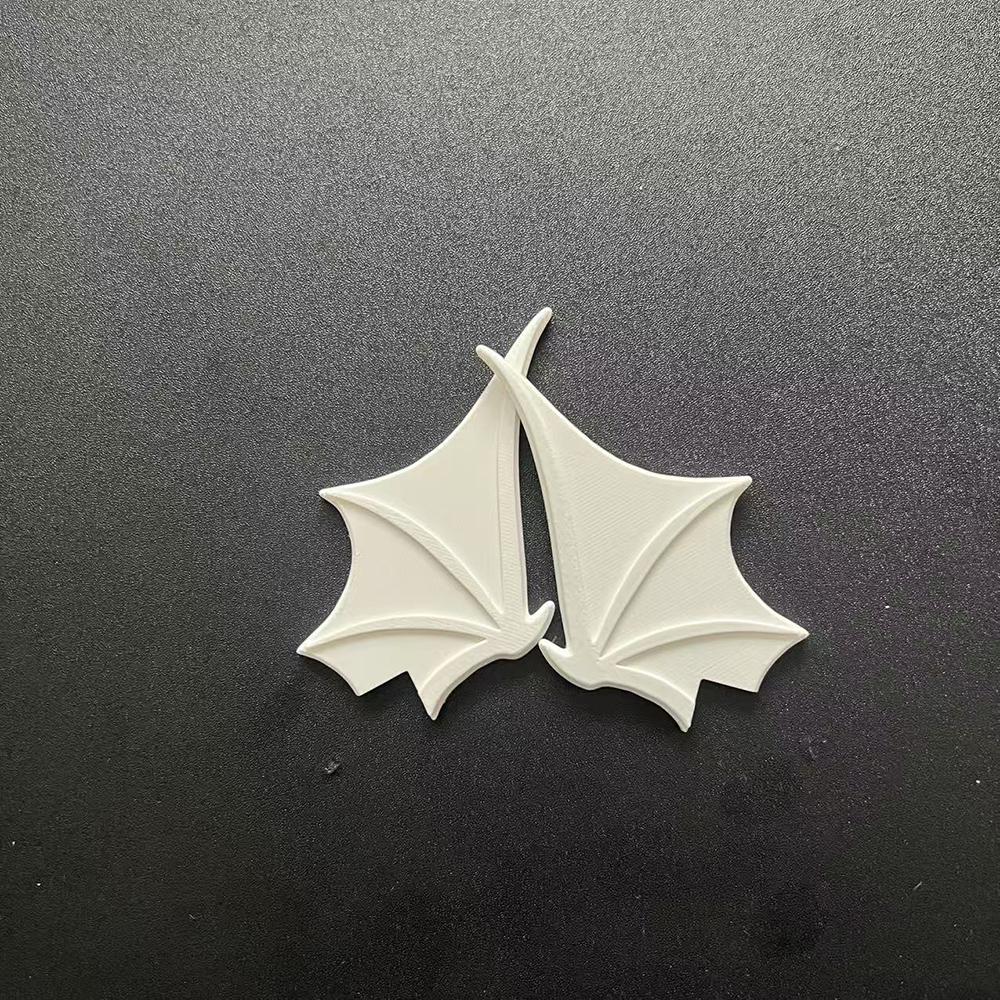 Bat Esports Room Decoration Ornaments DIY Monitor Decoration Monitor A Pair Bat Wings Ornaments Cute Creative Simple Decoration