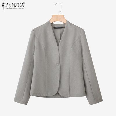 Women Casual V-Neck Loose Long Sleeve Cardigan Tops