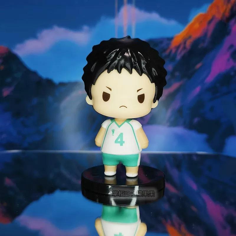 High Quality 7-8 Cm 8pcs Set PVC Anime Figure Hinata Shoyo Kageyama Tobio Q Version Cartoon Model Kids Toy For Children Collecti