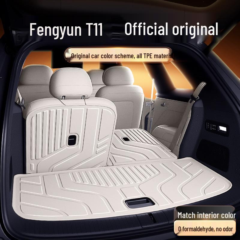 Fengyun T11 Trunk Mat: TPE25 Chery Car Interior Floor Mats