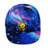 Sprunki Printed Fashion Baseball Cap Adjustable Starry Sky Design Wide Brim Hat