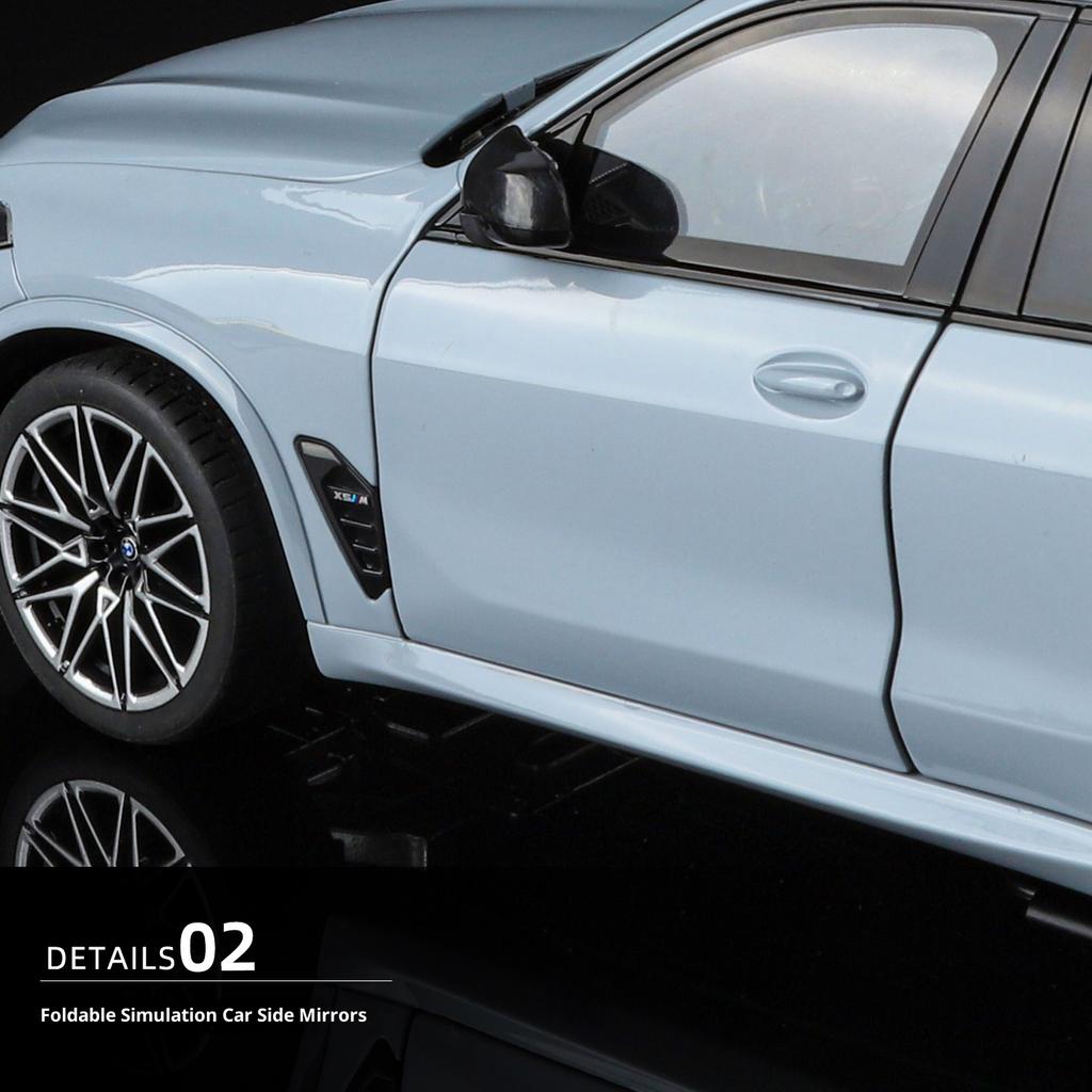BMW X5m Car Model Simulation Alloy Die-cast Car Model 1:18 Off-road Vehicle Boy Toy Car Collection Ornament Gift