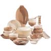 Mode Lanka Cream Style 44-Piece Dinnerware Set