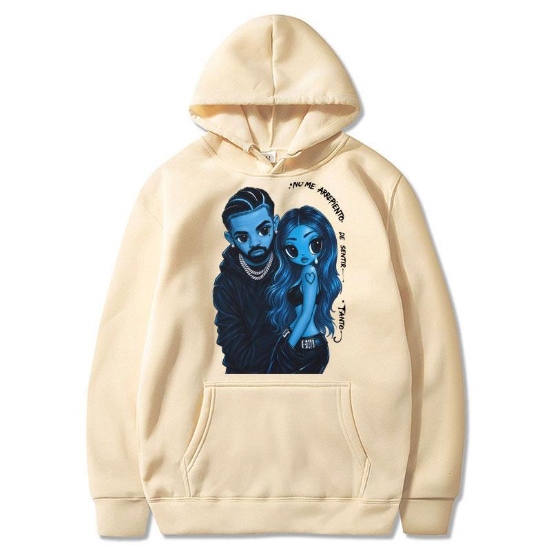 Karol G Drake No Me Arrepiento De Sentir Tanto Album Hoodies Pop Music Men Women Long Sleeve Tracksuit
