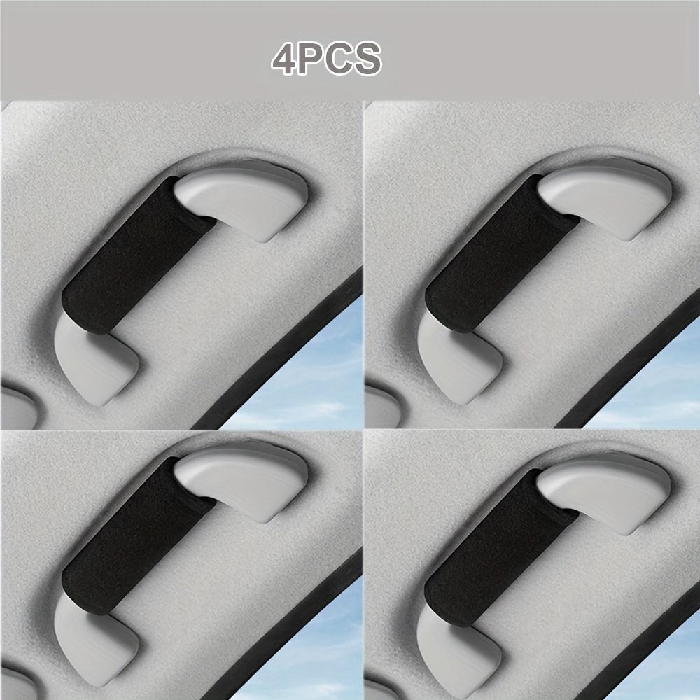 4pcs Soft Car Grab Handle Cover, Auto Door Handle Protector for Car Interior Decoration