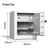 Deli AE130 H450 Fingerabdruck-Passwort Sicherheits Tresor