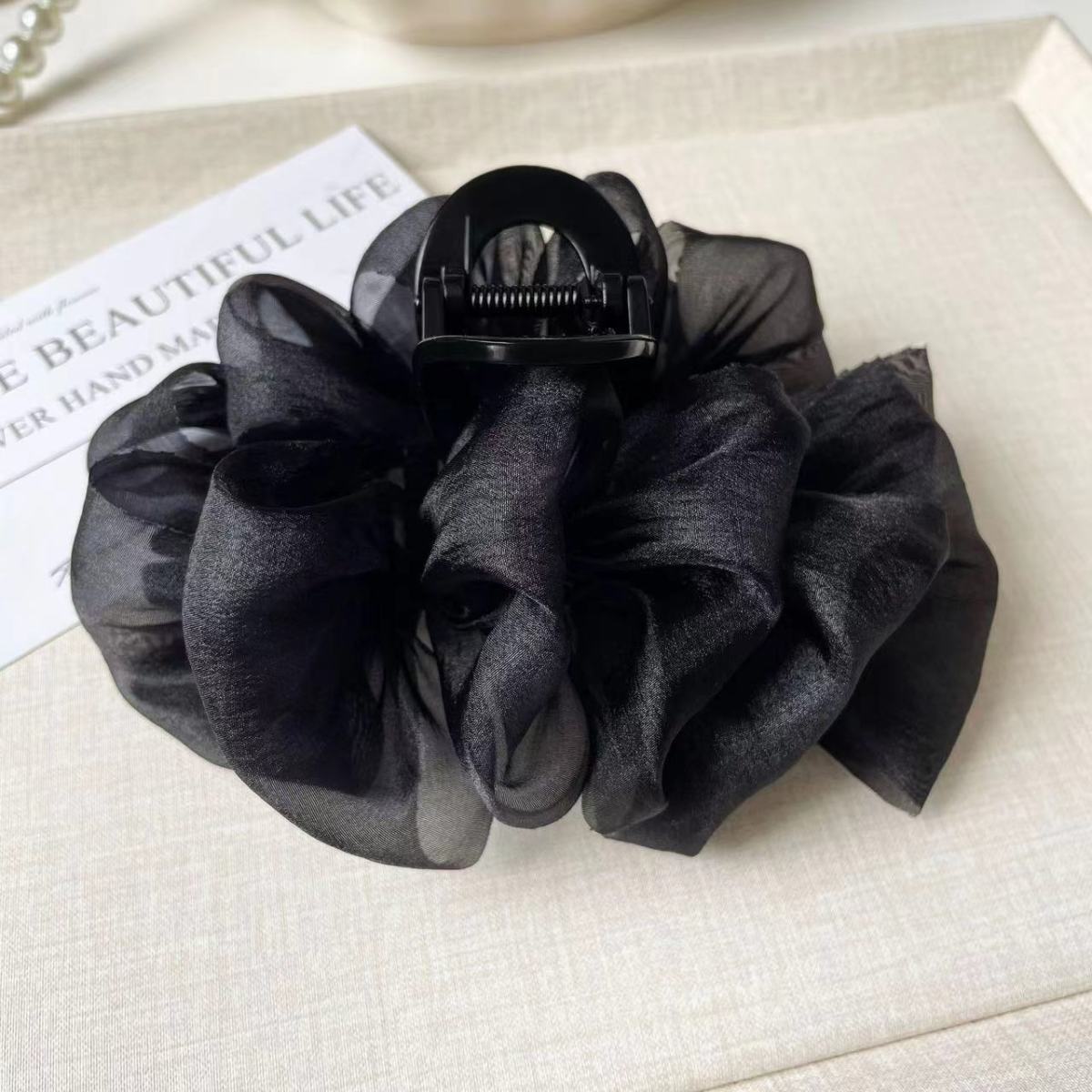 

Головной убор Шелк, Облако, Пузырь, Захват, Зажим, Пан, Зажим Акула, Простая и модная шпилька, Женские аксессуары для волос black bubble clip 13cm