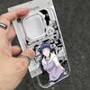 Anime Hyūgas Hinatas Phone Case for Samsung Galaxy S26 S25 S24 S23 S22 S21 S20 Note20 FE Ultra Edge Plus 4G 5G Clear